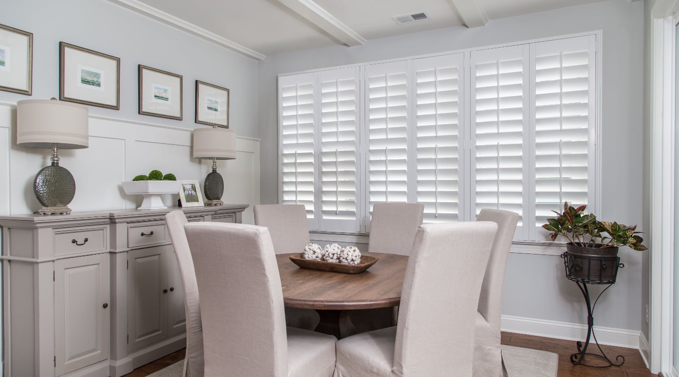 shutters in Destin living room